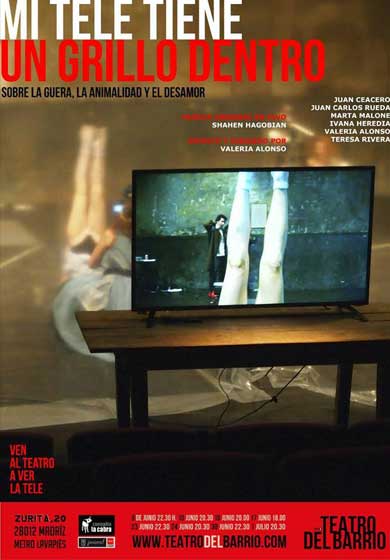 Mi tele tiene un grillo dentro → Teatro del Barrio