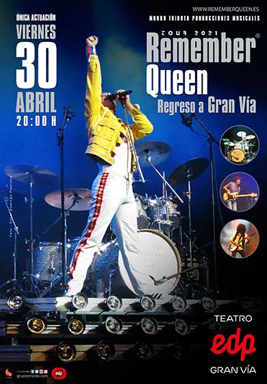 Remember Queen → Teatro Gran Vía