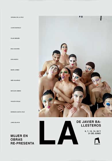 La (mujer en obras) → Nave 73