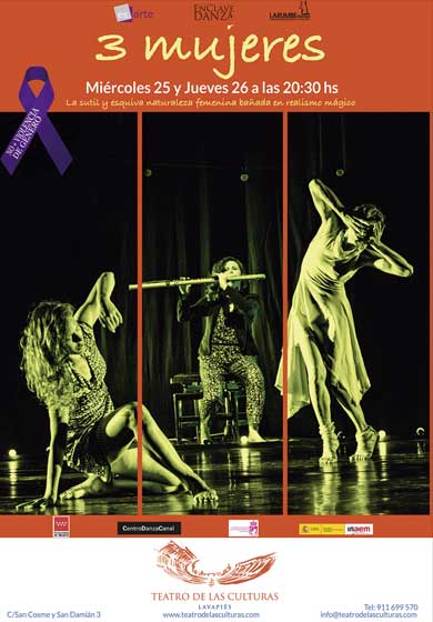 3 Mujeres → Teatro de las Culturas
