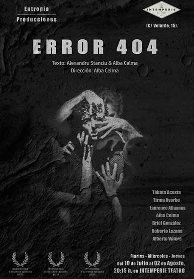 Error 404 → Intemperie Teatro
