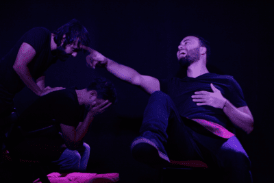 imagen dde la obra 'Improcafé show'