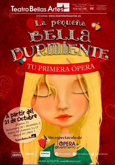 La pequeña Bella Durmiente, tu primera ópera → Teatro Bellas Artes