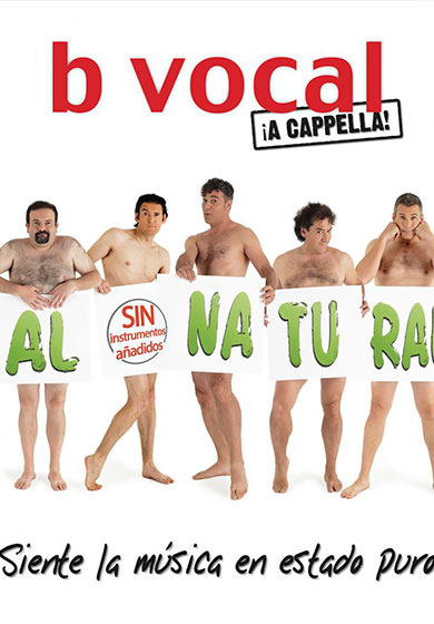 B Vocal: Al Natural → Gran Teatro CaixaBank Príncipe Pío