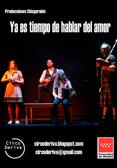 Circo Deriva: Ya es tiempo de hablar de amor → Teatro Circo Price