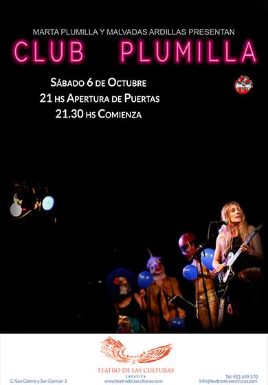 Club Plumilla → Teatro de las Culturas