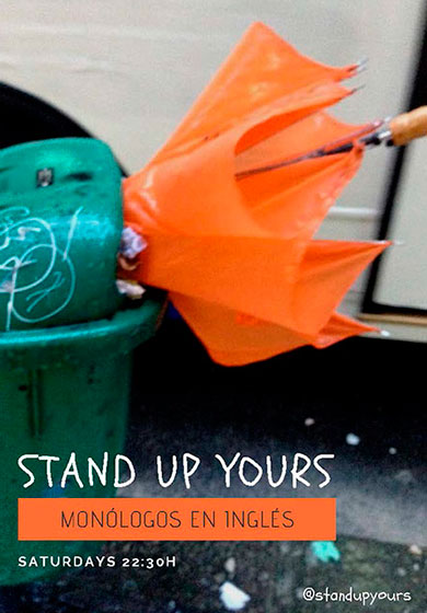 Stand Up Yours → Teatro de las Aguas