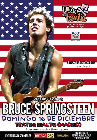 Rock en familia: Descubriendo a Bruce Springsteen → Teatro Rialto