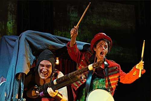 ‘La Strada’ sube al escenario de La Abadía la épica de los cómicos ambulantes y el neorrealismo “Felliniano”