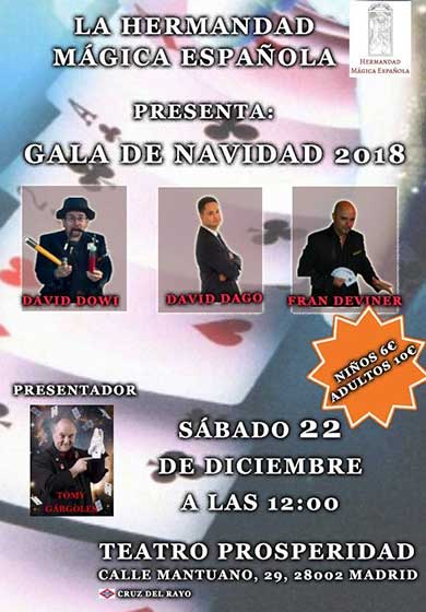Gala de Navidad 2018 → Teatro Prosperidad
