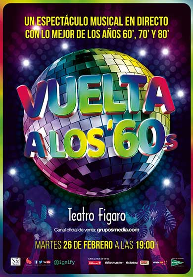 Vuelta a los '60s → Teatro Fígaro Adolfo Marsillach