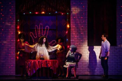 escena Ghost el musical en Madrid, teatro edp Gran Vía