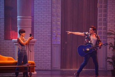 escena Ghost el musical en Madrid, teatro edp Gran Vía