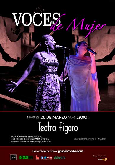 Voces de mujer → Teatro Fígaro Adolfo Marsillach