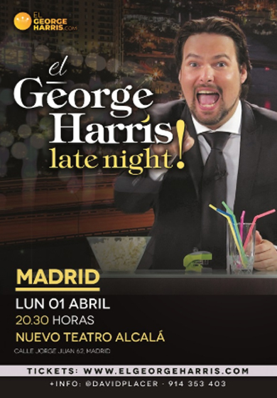 George Harris Late Night → Teatro Rialto