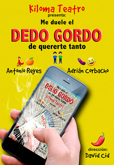 Me duele el dedo gordo de quererte tanto → Teatro de las Aguas