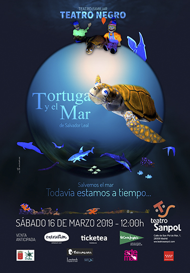 Tortuga y el mar → Teatro Sanpol