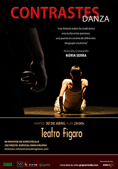 ConTrastes Danza → Teatro Fígaro Adolfo Marsillach