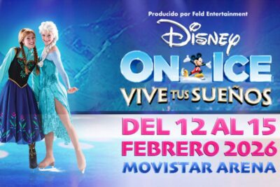 Cartel de Disney On Ice Vive tus sueños