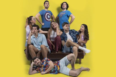 Imagen del espectáculo teatral 'Hijos de los 90' en el Teatro Lara