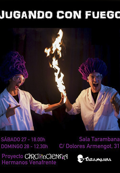 Jugando con fuego → Teatro Sala Tarambana