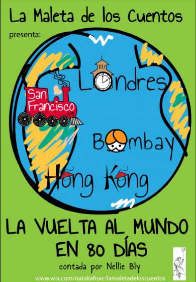 La vuelta al mundo en 80 días contada por Nellie Bly → Teatro Sala Tarambana