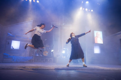 Imagen del espectáculo teatral y musical La Llamada en el Teatro Lara