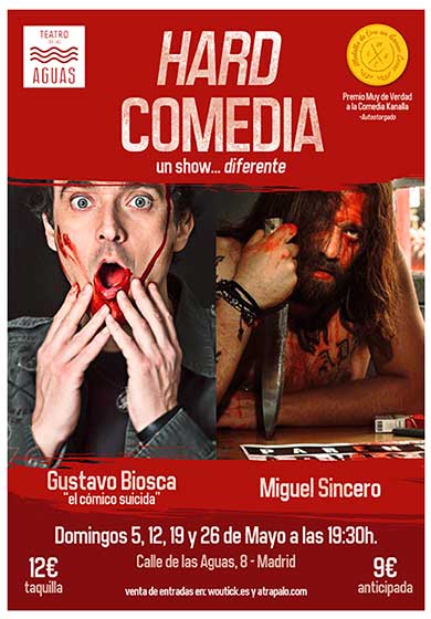 Hardcomedy, un show... diferente → Teatro de las Aguas