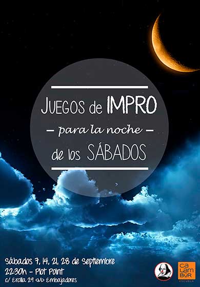 Juegos de impro → Artespacio Plot Point