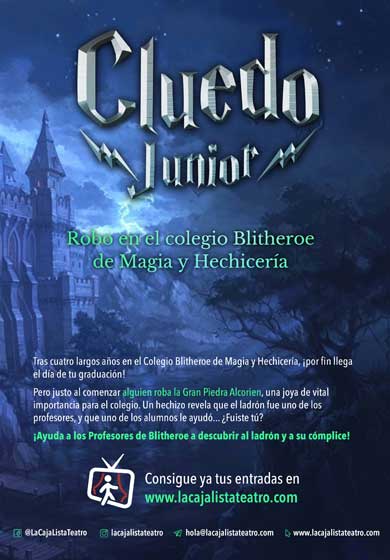 Cluedo Junior: Robo en el Colegio Blitheroe de Magia y Hechicería