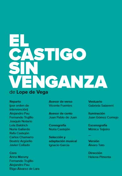 El castigo sin venganza → Teatro de la Comedia