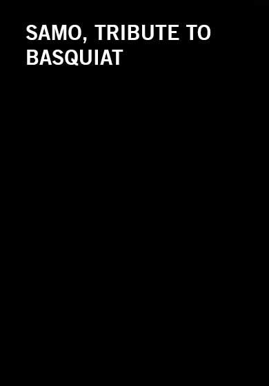 Samo, Tribute to Basquiat