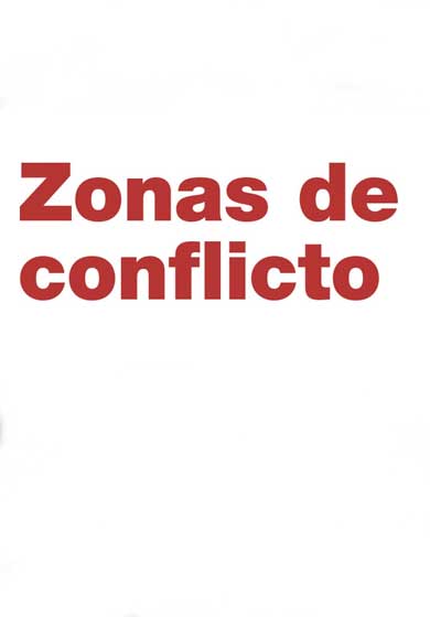 Zonas de conflicto