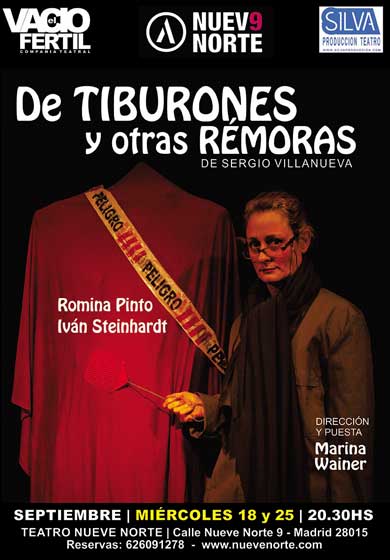De tiburones y otras rémoras → Teatro Nueve Norte