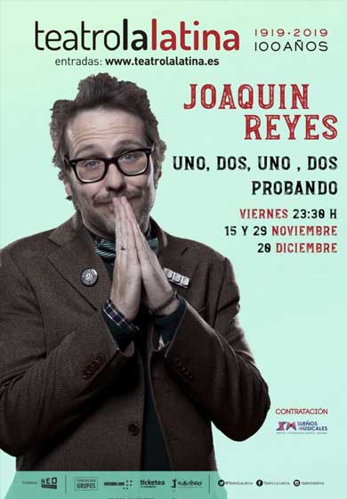 Joaquín Reyes: ¡Uno, dos. Uno, dos. Probando!
