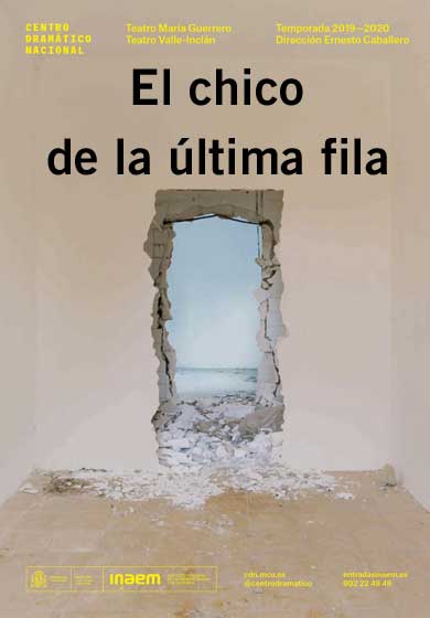 El chico de la última fila → Teatro María Guerrero (Centro Dramático Nacional)