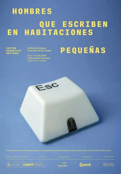Hombres que escriben en habitaciones pequeñas → Teatro María Guerrero (Centro Dramático Nacional)