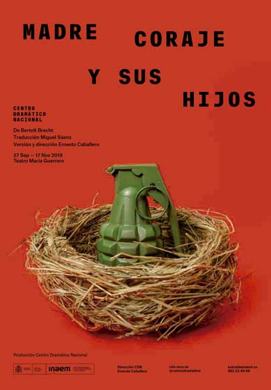 Madre Coraje y sus hijos → Teatro María Guerrero (Centro Dramático Nacional)