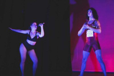 Imagen de la obra de teatro 8,56 – Inspirada en un salto de Yago Lamela
