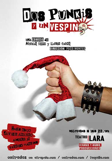 Dos punkis y un Vespino