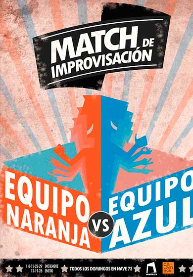 Match de improvisación → Nave 73