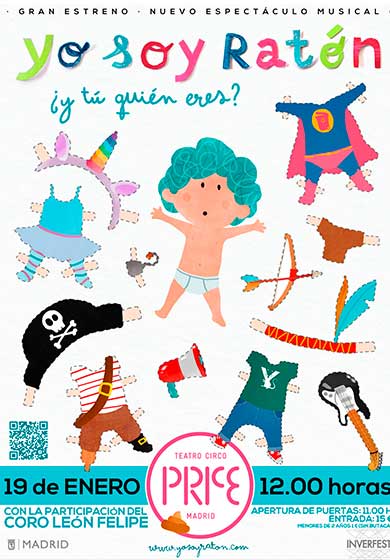 Yo soy ratón: ¿Y tú quién eres? → Teatro Circo Price