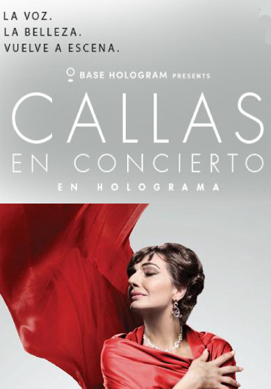 Callas en concierto - en holograma