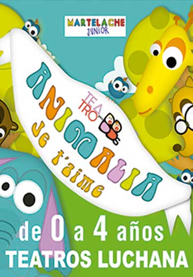 TEATRO PARA BEBÉS: Animalia → Teatro Quique San Francisco