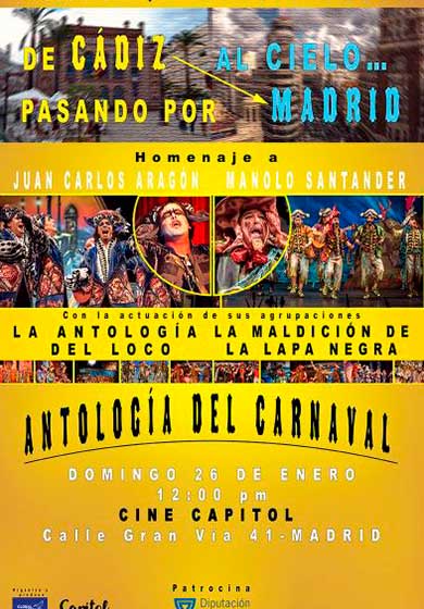 De Cádiz al Cielo pasando por Madrid