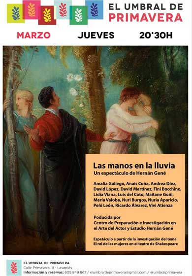 Las manos en la lluvia → El Umbral De Primavera