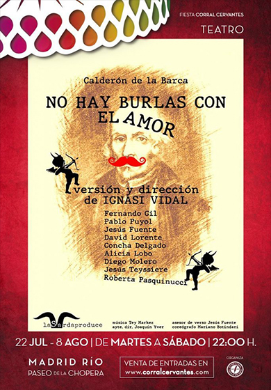 No hay burlas con el amor → Corral Cervantes
