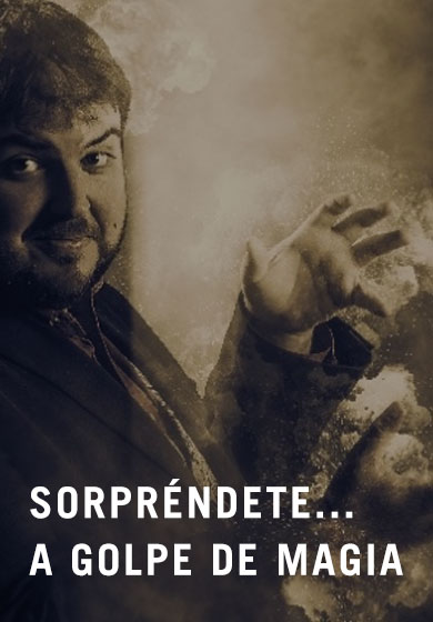 Sorpréndete... A golpe de magia