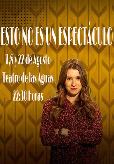 Eva Soriano: Esto no es un espectáculo