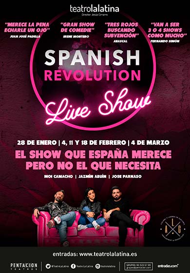 Spanish Revolution Live Show
